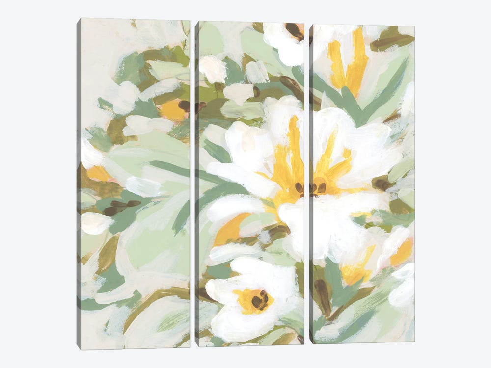 Sunshine Blooms IV by June Erica Vess 3-piece Canvas Art
