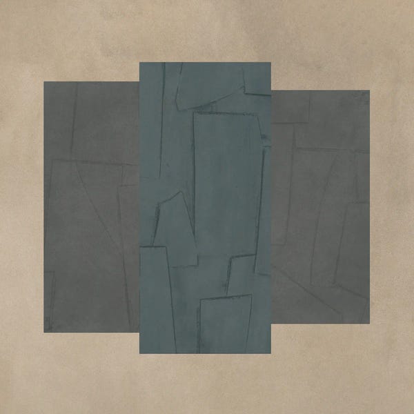 June Erica Vess: Soft Slate I by June Erica Vess