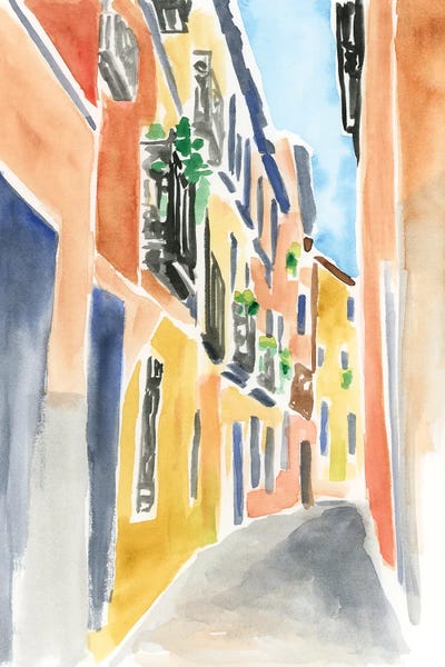 June Erica Vess: Calles de Madrid III by June Erica Vess