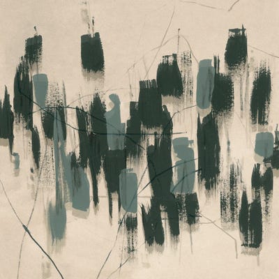 Linea Obscura II by June Erica Vess multi panel art