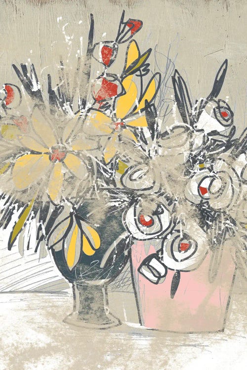 Pop Plaster Bouquet I