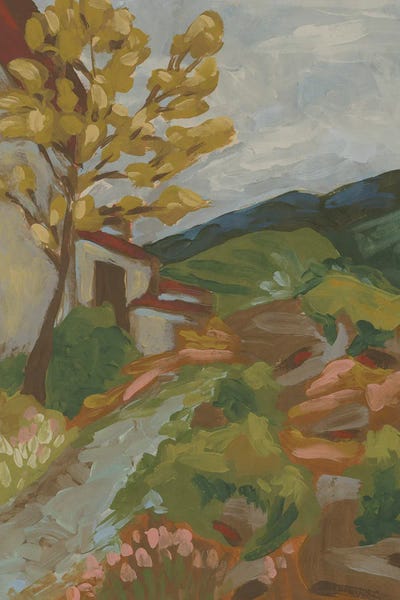June Erica Vess: Autumn Farmscape I by June Erica Vess