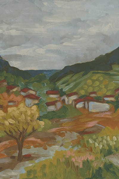June Erica Vess: Autumn Farmscape II by June Erica Vess