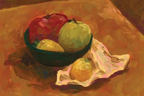 June Erica Vess: Autumn Tabletop II by June Erica Vess