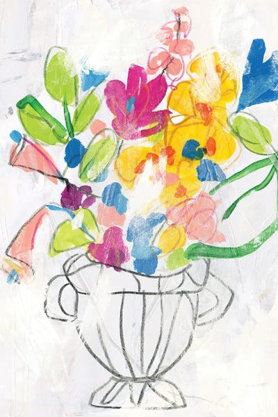 June Erica Vess: Color Dream Bouquet I by June Erica Vess