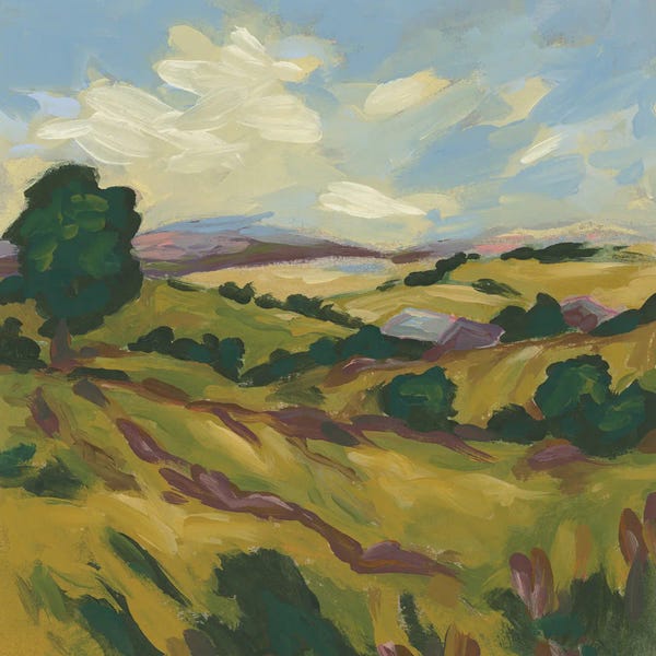 June Erica Vess: Ochre Boundary I by June Erica Vess