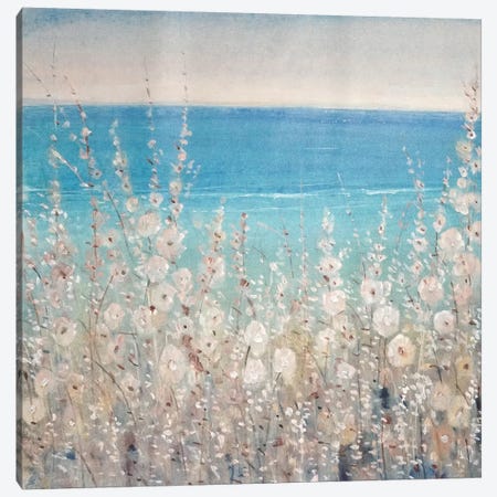 Flowers by the Sea II Canvas Print #JEV331} by Tim OToole Canvas Artwork