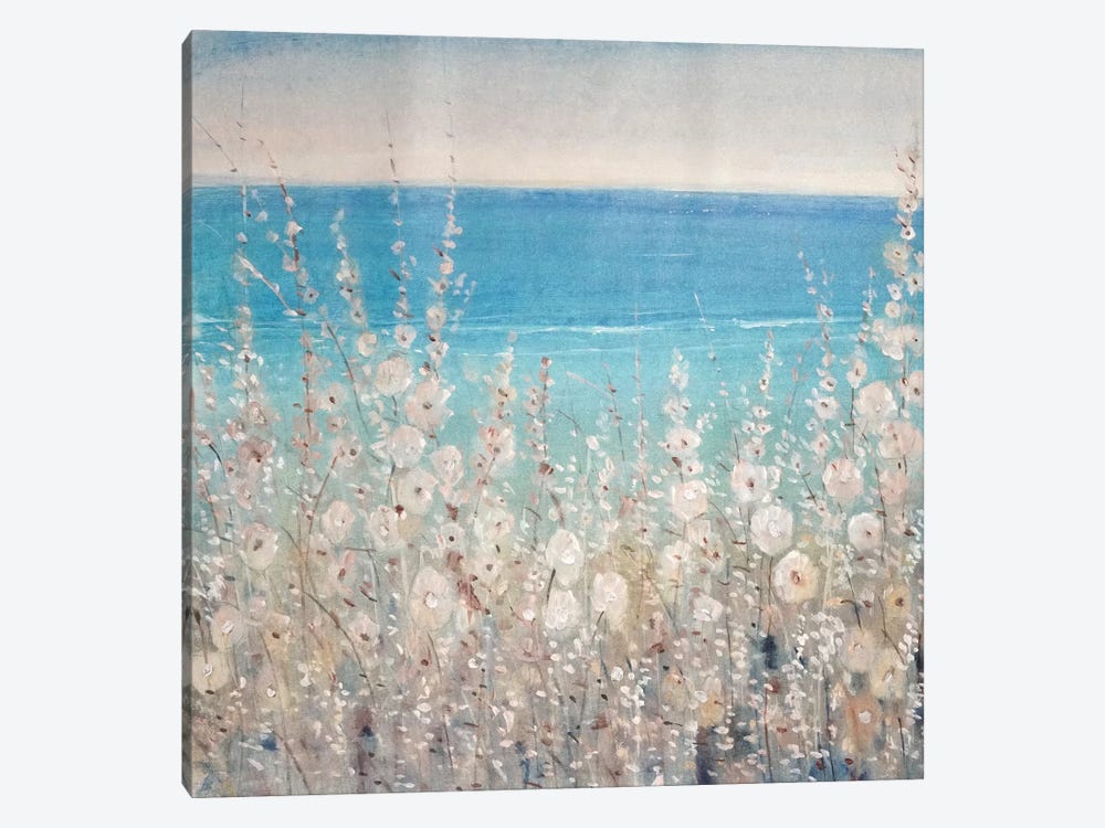 Flowers by the Sea II by Tim OToole 1-piece Canvas Art