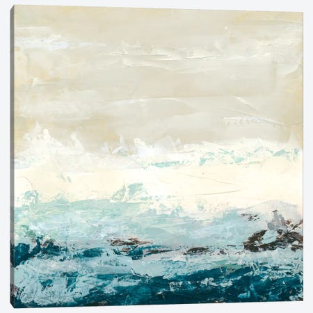 Coastal Currents I Canvas Print #JEV3} by June Erica Vess Art Print