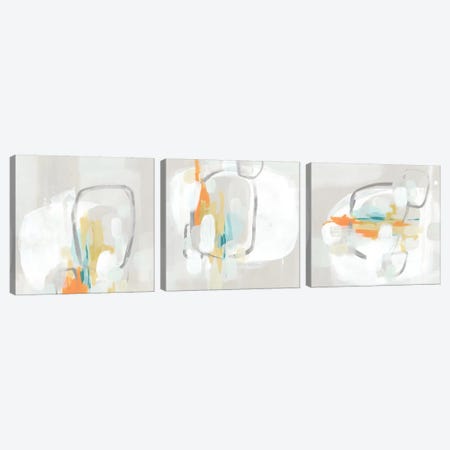 Stereo Fade Triptych Canvas Print Set #JEV3HSET004} by June Erica Vess Art Print