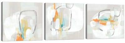 Stereo Fade Triptych Canvas Art Print - Art Sets | Triptych & Diptych Wall Art