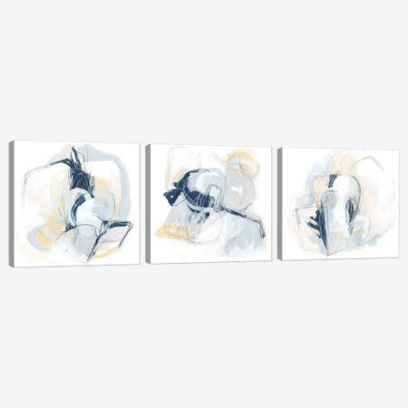 Ciudad Triptych Canvas Print Set #JEV3HSET011} by June Erica Vess Art Print
