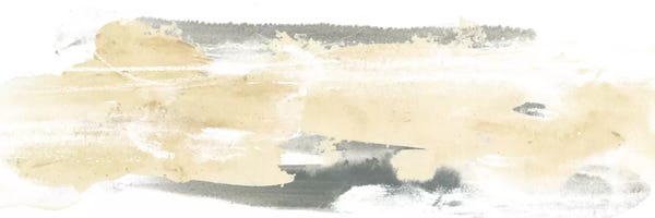 Abstract Watercolors: Neutral Geology I by June Erica Vess