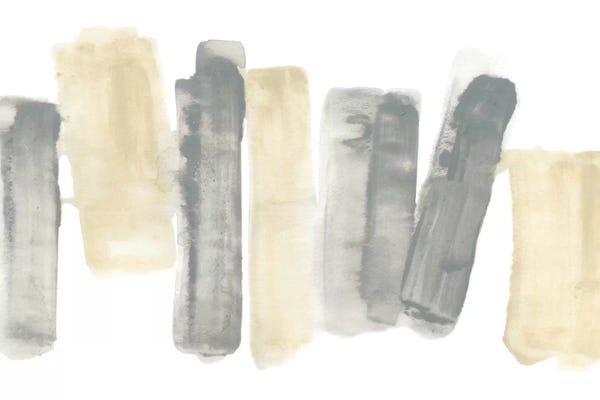 Abstract Watercolors: Neutral Sentry I by June Erica Vess