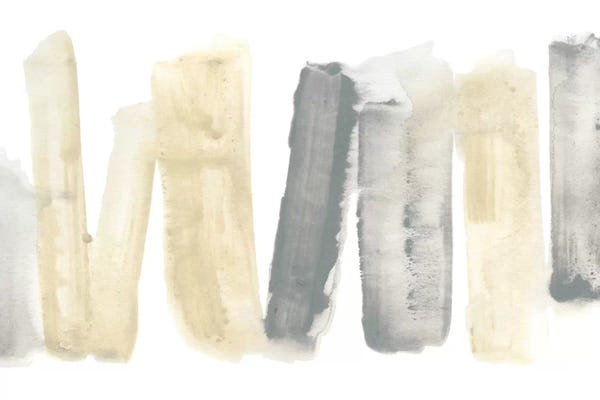 Abstract Watercolors: Neutral Sentry II by June Erica Vess