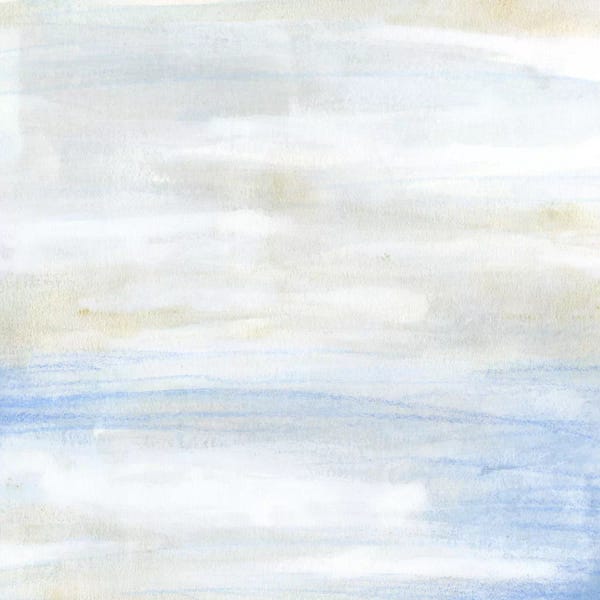 Abstract Watercolors: Shore Horizon II by June Erica Vess