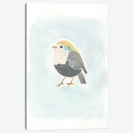 Dapper Bird II Canvas Print #JEV499} by June Erica Vess Canvas Art Print