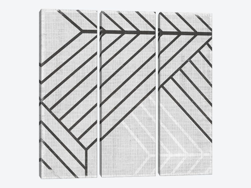 Diametric VI 3-piece Canvas Print
