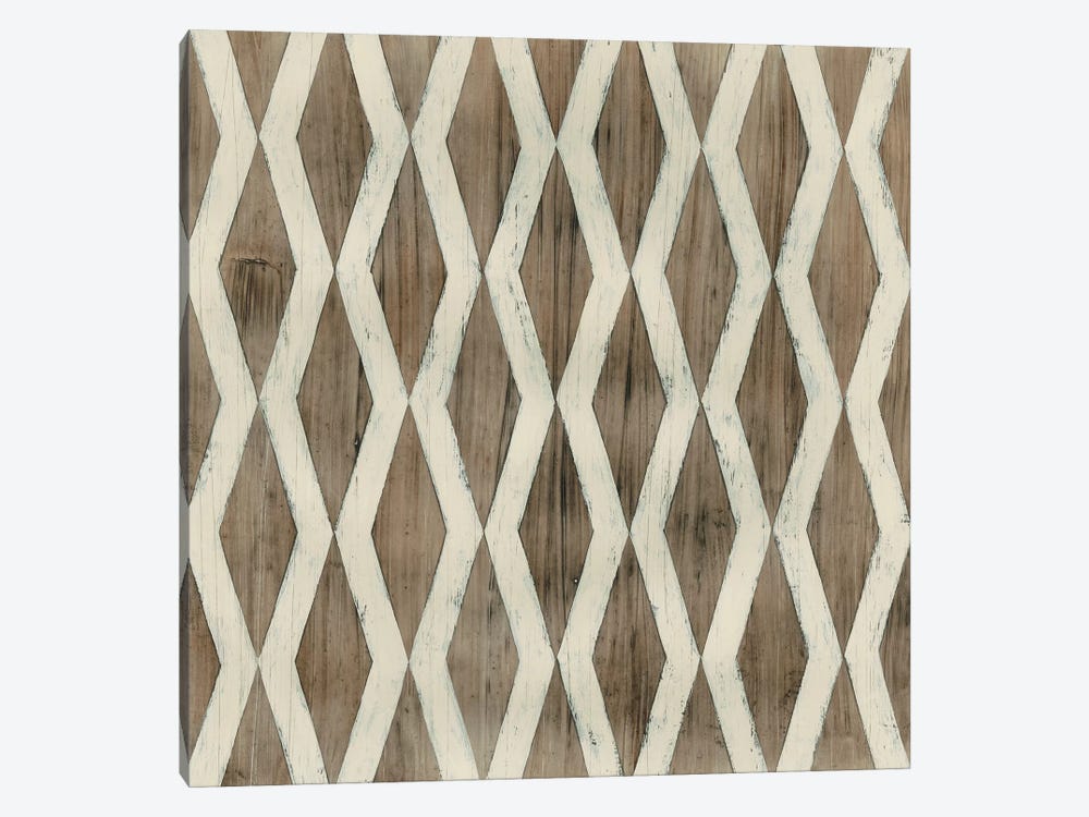Driftwood Geometry VIII by June Erica Vess 1-piece Canvas Print