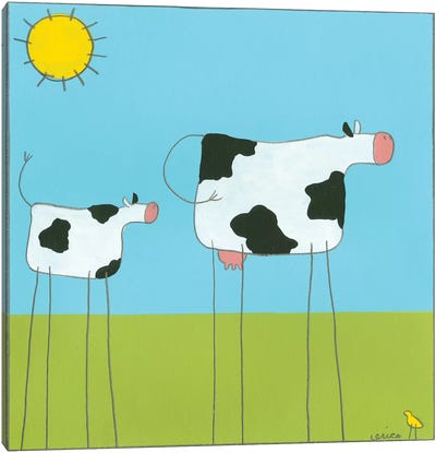 Cow I Canvas Art Print