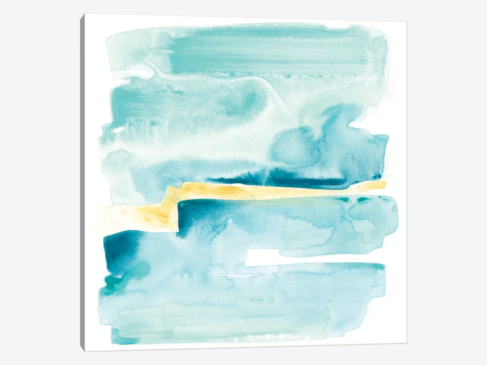 Liquid Shoreline IV by June Erica Vess 1-piece Canvas Art Print