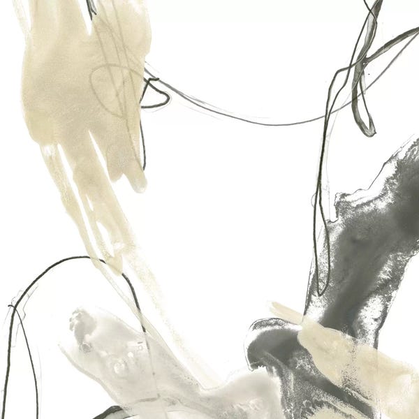 Abstract Expressionism: Monochrome Momentum II by June Erica Vess