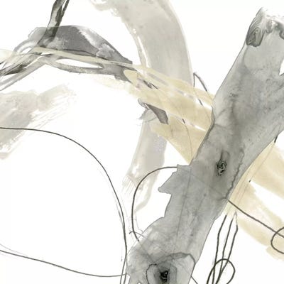 Monochrome Momentum III by June Erica Vess multi panel art