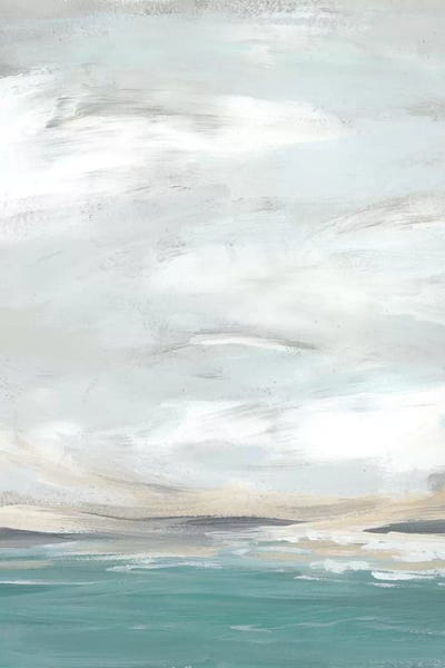 Seafoam Vista II by June Erica Vess multi panel art