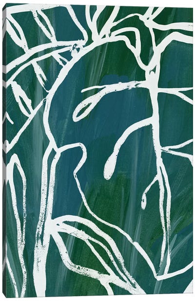 Jungle Batik II Canvas Art Print - Jungles