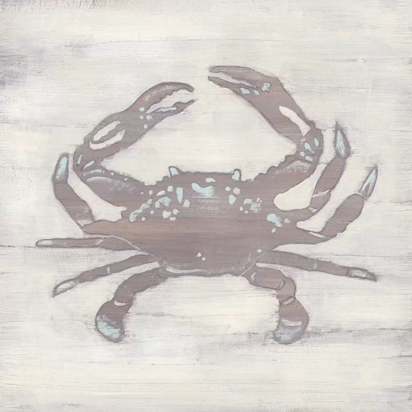 Crabs: Driftwood Silhouette II by June Erica Vess