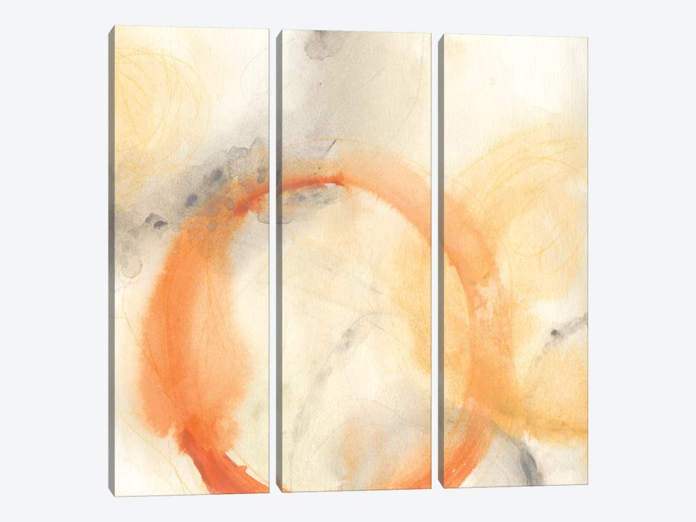 Implicit I by June Erica Vess 3-piece Canvas Wall Art