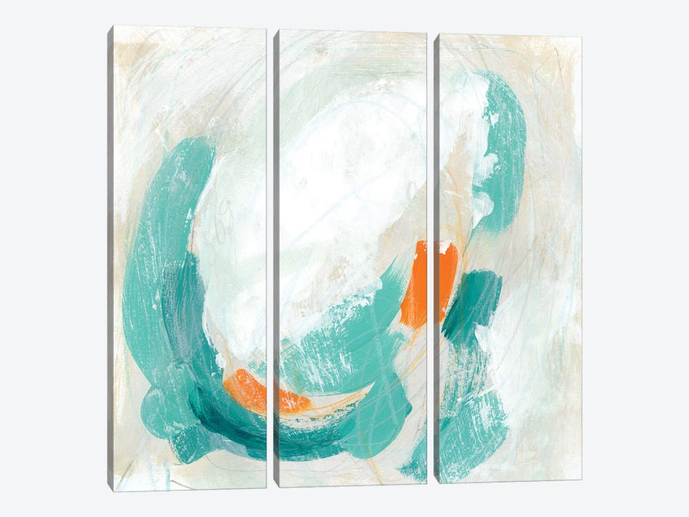 Tidal Current I by June Erica Vess 3-piece Canvas Artwork