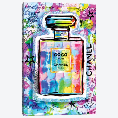 Coco Perfume Canvas Print #JEX11} by Jessica Stempel Canvas Print