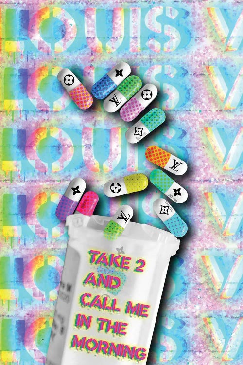 Louis V Pills by Jessica Stempel wall art