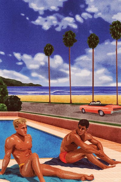 Sunbathing: Quiet Poolside Talks by Jamie Edler