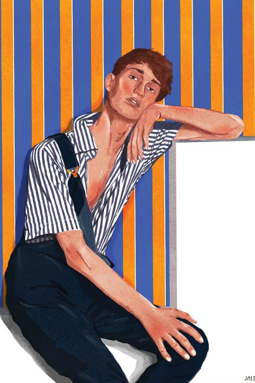 Stripes by Jamie Edler wall art