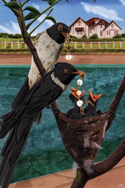 Jamie Edler: Magpie Pearls by Jamie Edler