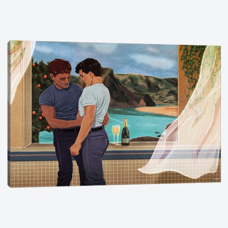 Honeymoon Canvas Print #JEZ31} by Jamie Edler Canvas Print