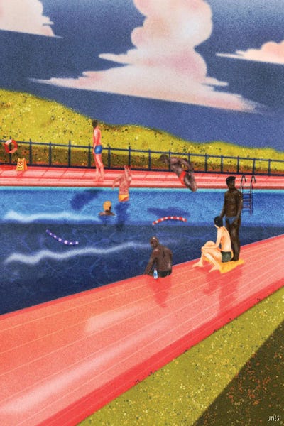 Sunbathing: Swimmers by Jamie Edler