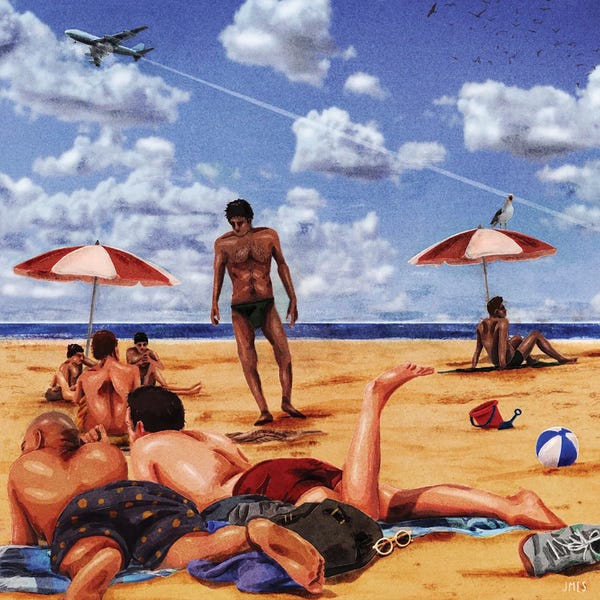 Sunbathing: Summer by Jamie Edler