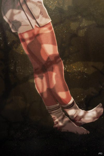 Jamie Edler: White Socks And Shorts by Jamie Edler