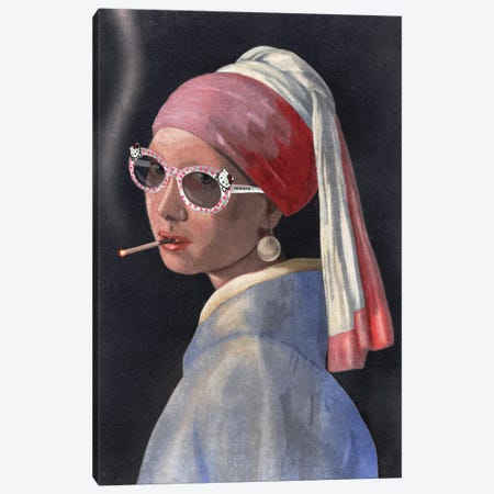 Style Icon Vermeer Canvas Print #JEZ58} by Jamie Edler Art Print