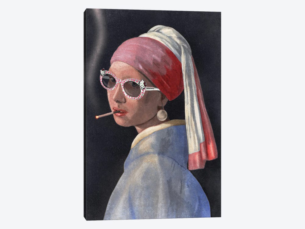 Style Icon Vermeer by Jamie Edler 1-piece Canvas Art Print