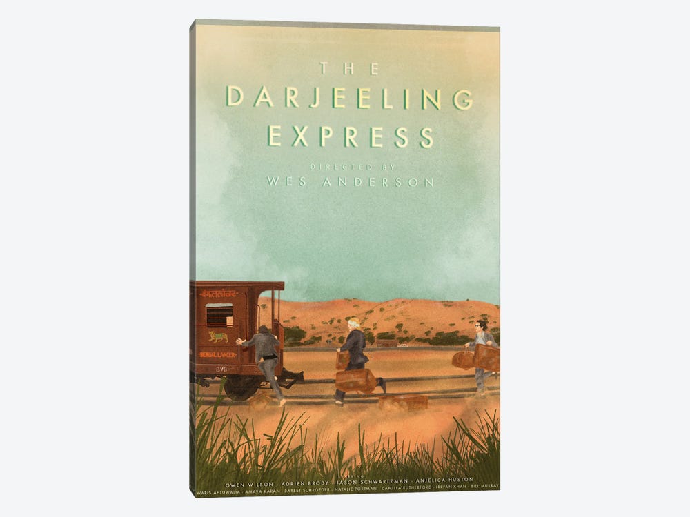 The Darjeeling Limited by Jamie Edler 1-piece Canvas Artwork