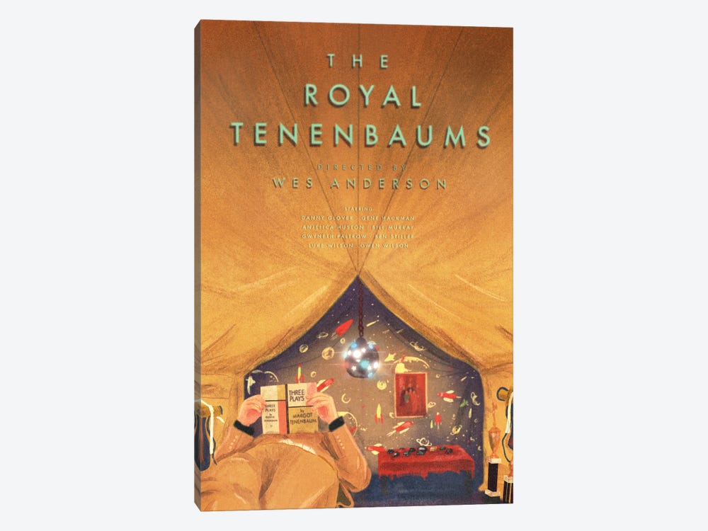 The Royal Tenenbaums by Jamie Edler 1-piece Canvas Art