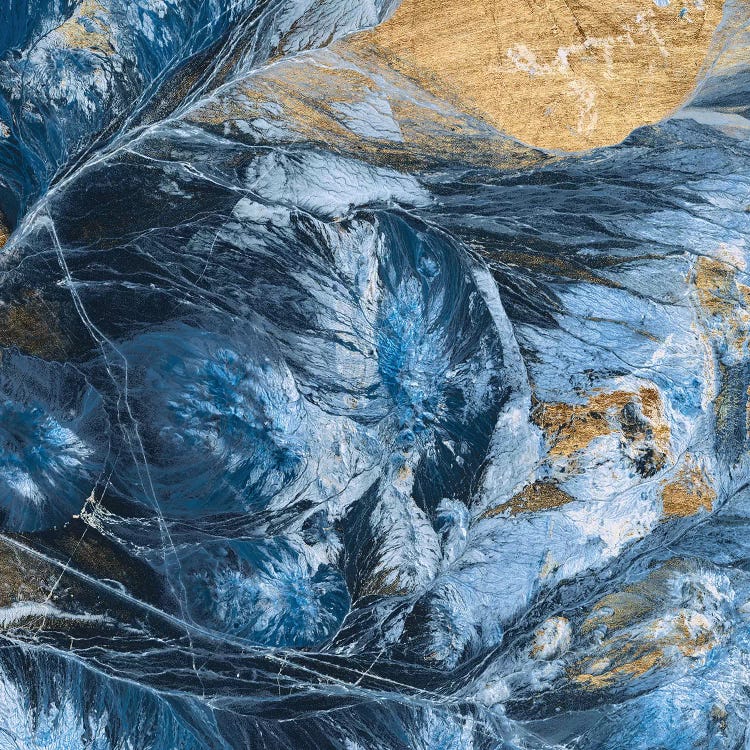 Gilded Indigo IV by Jarman Fagalde wall art