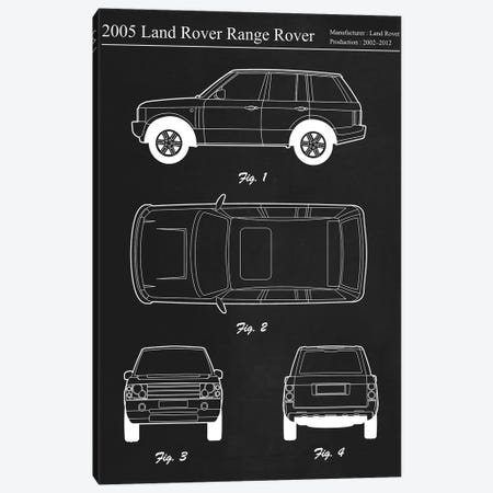 2005 Land Rover Range Rover Canvas Print #JFD100} by Joseph Fernando Canvas Art Print