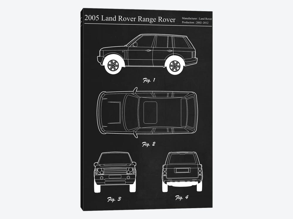 2005 Land Rover Range Rover by Joseph Fernando 1-piece Art Print