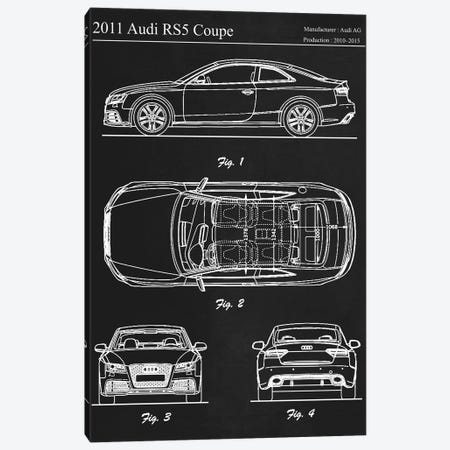 2011 Audi RS5 Coupe Canvas Print #JFD102} by Joseph Fernando Canvas Art Print