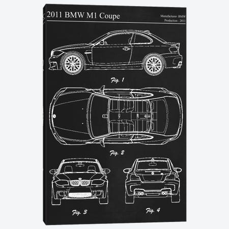 2011 BMW M1 Coupe Canvas Print #JFD104} by Joseph Fernando Canvas Art